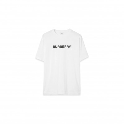 BURBERRY LOGO PRINT COTTON T-SHIRT
